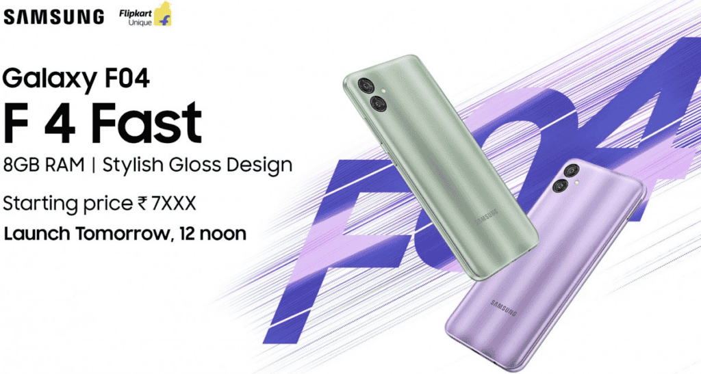 Samsung Galaxy F04 all details have been leaked