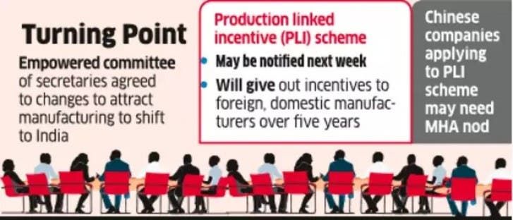 India is increasing efforts to incentive Apple and others to expand local production