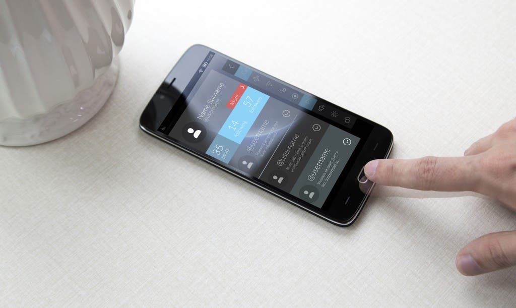 Doogee Y200 uses the same fingerprint tech as Meizu