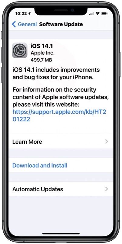 iOS 14.1 and iPadOS 14.1 now rolling out with incremental improvements and bugfixes