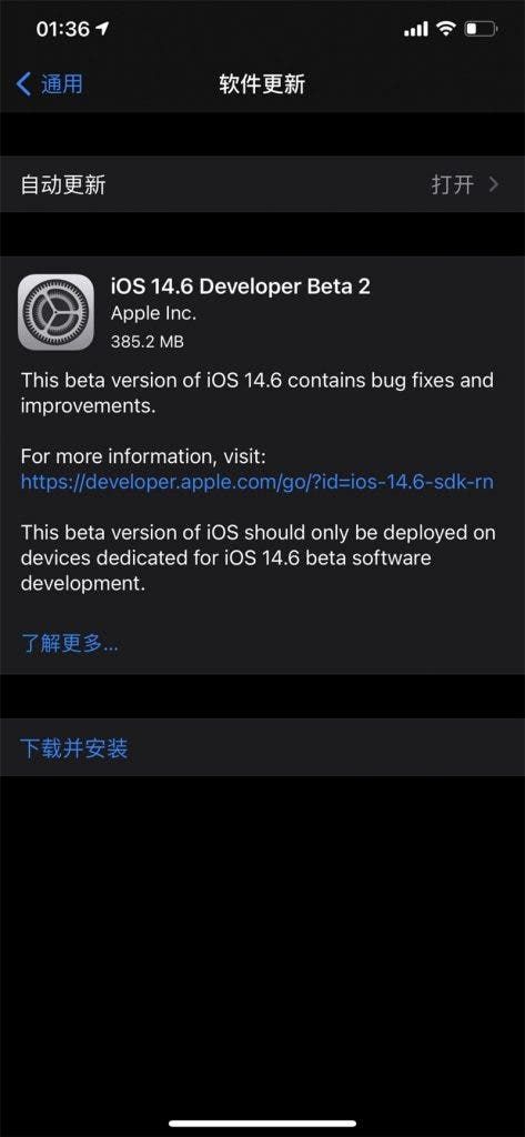 Apple releases iPadOS/iOS 14.6 developer preview Beta 2