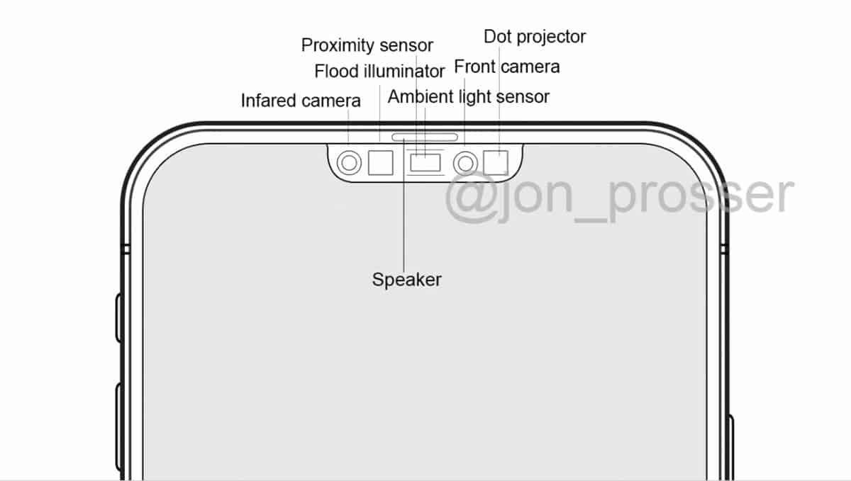 Here is the new notch of the upcoming iPhone 12