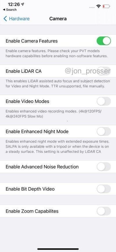 Apple iPhone 12 Pro will be equipped with Sony's LiDAR
