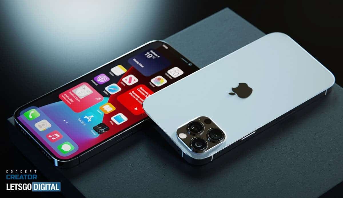 High-quality renders of the iPhone 12S Pro with under-display Touch ID