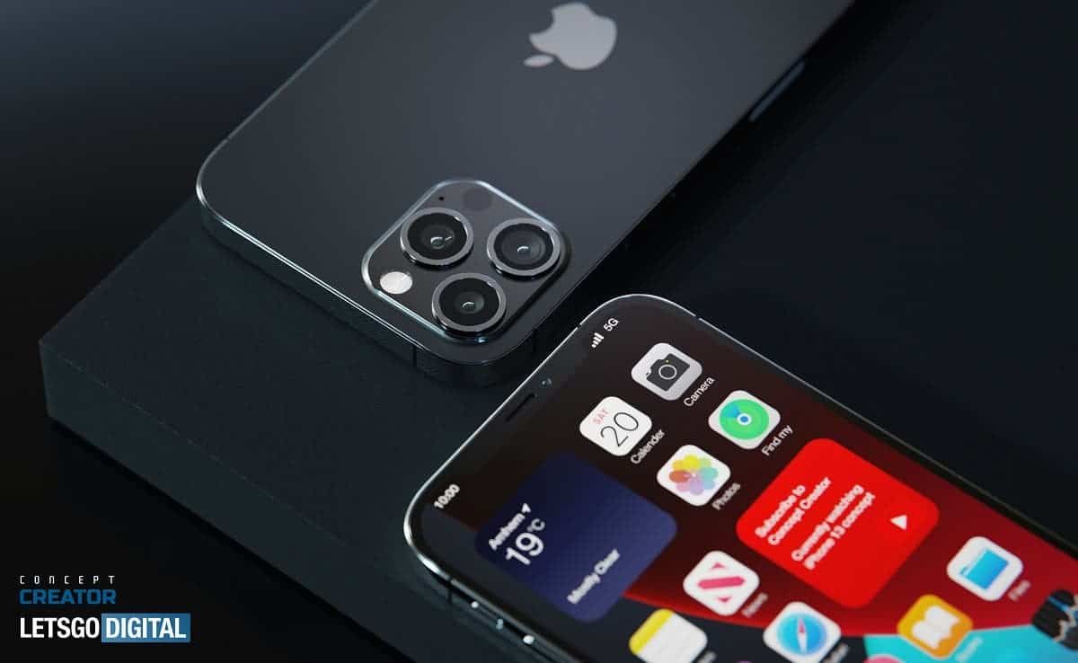 High-quality renders of the iPhone 12S Pro with under-display Touch ID
