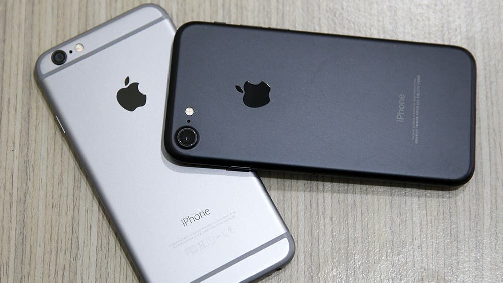Mandatory Credit: Photo by Ritchie B. Tongo/Epa/REX/Shutterstock (8135582b)Apple's Iphone Smartphones Are Pictured in Taipei Taiwan 08 December 2016 According to Reports Apple's App Store Had Its Highest Monthly Sales Ever in November Taiwan TaipeiTaiwan Technology Apple - Dec 2016