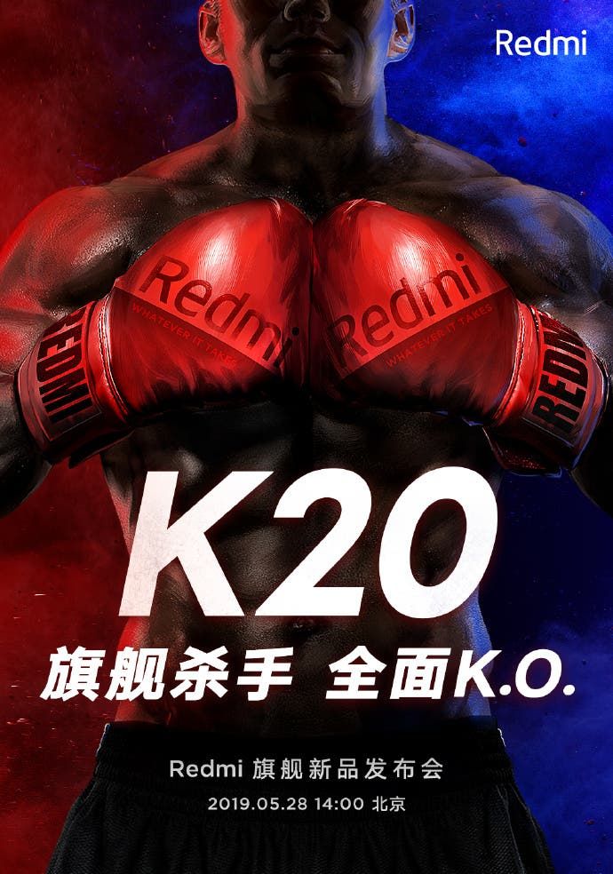 Redmi K20 launch officially set for May 28 in China