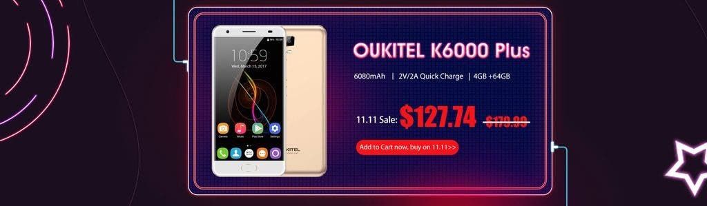 Craving for some OUKITEL phone ? 11.11 brand sale has huge discounts