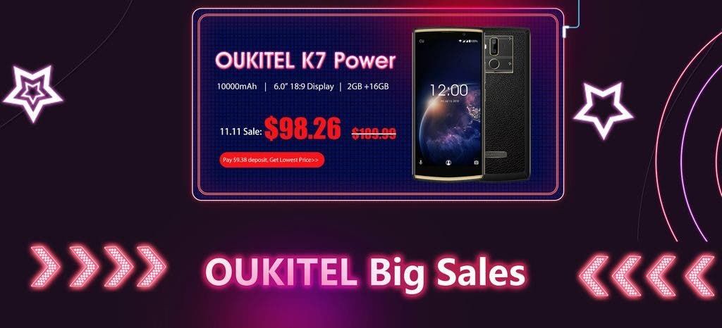 Craving for some OUKITEL phone ? 11.11 brand sale has huge discounts