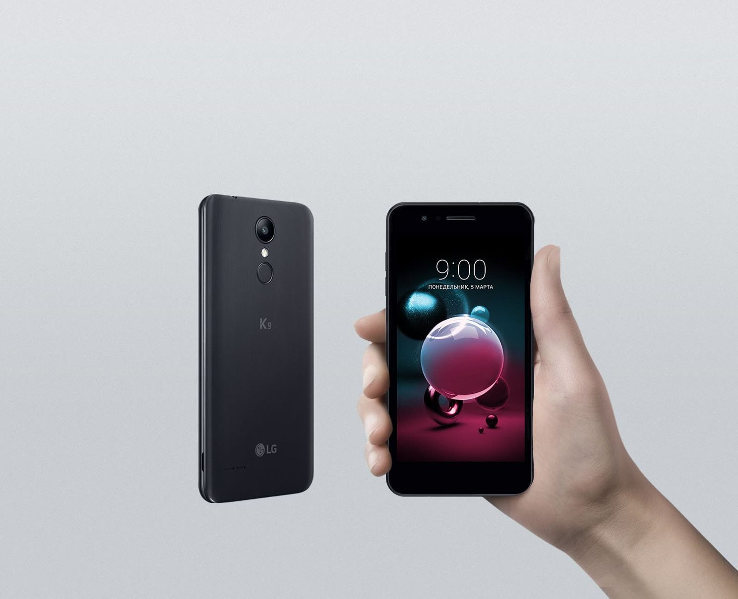 LG K8 (2018) announced in  Russia as LG K9