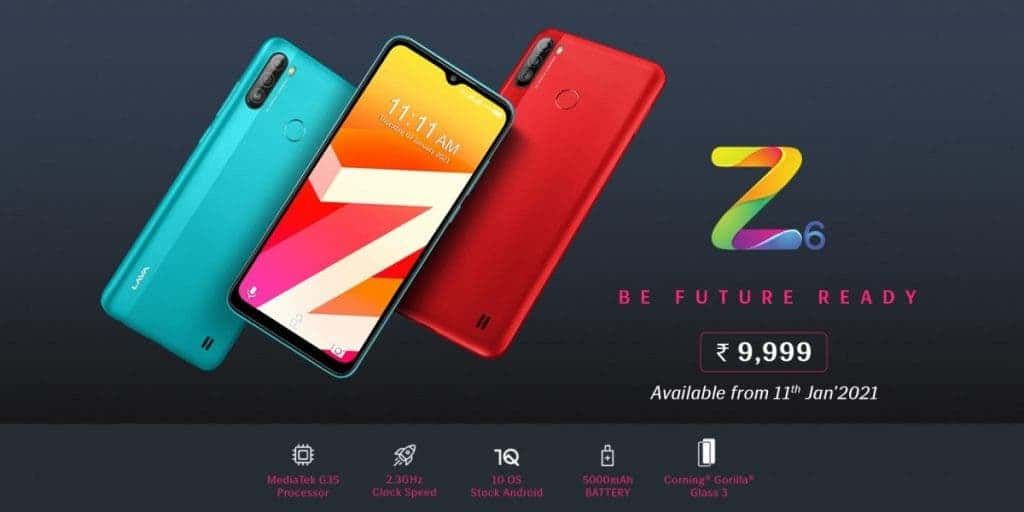 Lava unveils Lava Z1, Z2, Z4, and Z6 smartphones in India