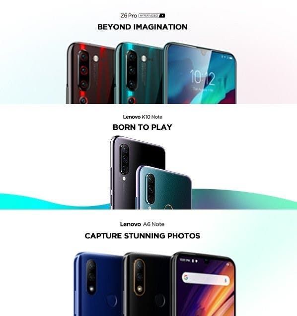 Three Lenovo smartphones to arrive in India on September 5th
