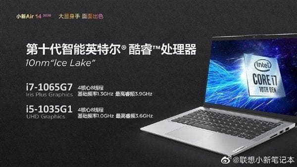Lenovo Xiaoxin Air 14 2020 Notebook launched with NVIDIA GeForce MX350 graphics: Price, specifications