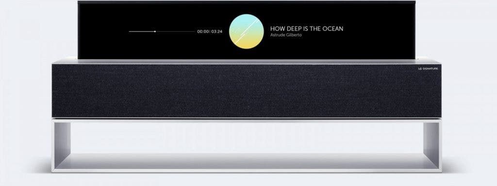LG Signature OLED R TV is now available with 65-inch rollable screen and $87,000 price tag