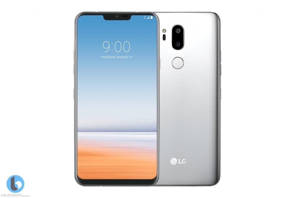 LG G7 Renders Hint at an iPhone X Like Design