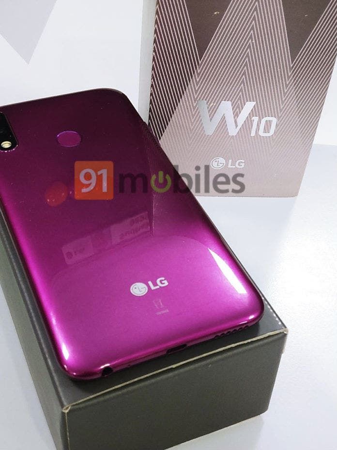 LG W10 is first in LG's upcoming W- series smartphones