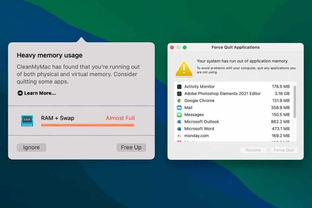 Apple MacBook (M1 Version) plagued with memory leak issues