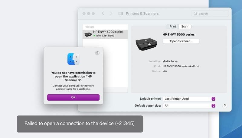 Apple admits scanner error on Mac - provides a temporary solution