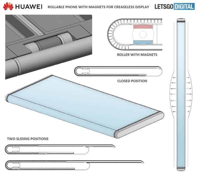 Huawei is developing a smartphone with a pull-out display