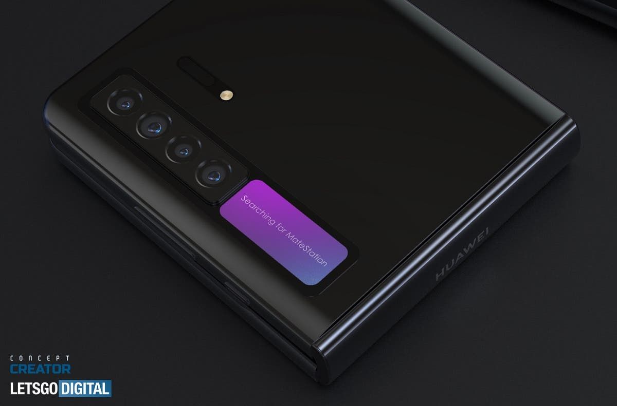 The first renders of the Huawei Mate V clamshell smartphone appeared