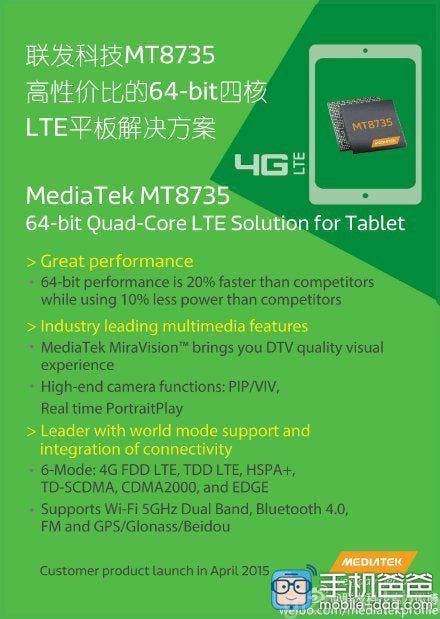 MediaTek releases a couple of new mid-range tablet SoC