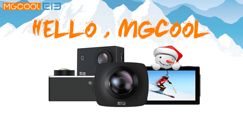 MGCOOL say "hello" to winter with their action cameras