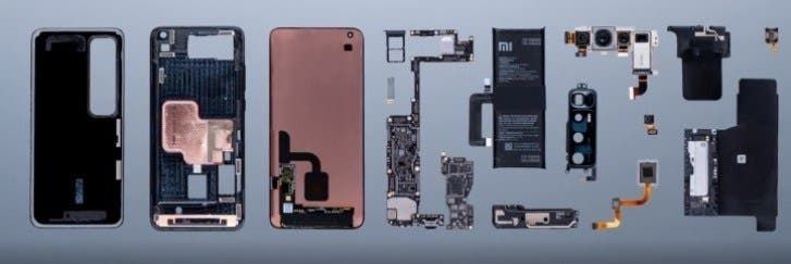 Xiaomi shows off Mi 10 Ultra internals through an official teardown video