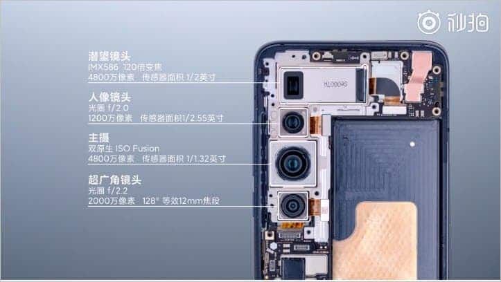 Xiaomi shows off Mi 10 Ultra internals through an official teardown video