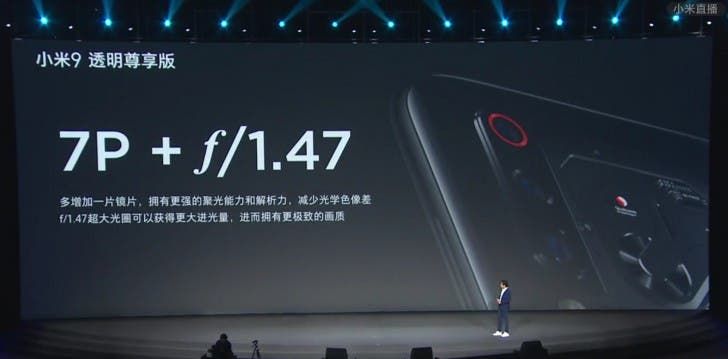 Xiaomi Mi 9 Transparent Edition comes with a special camera and larger aperture!