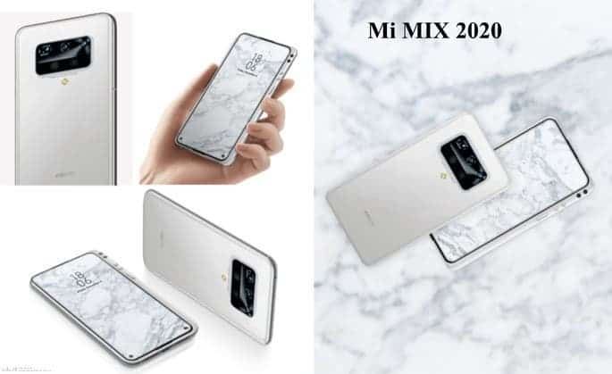 Xiaomi Mi MIX 2020: leaked images show a whole new design