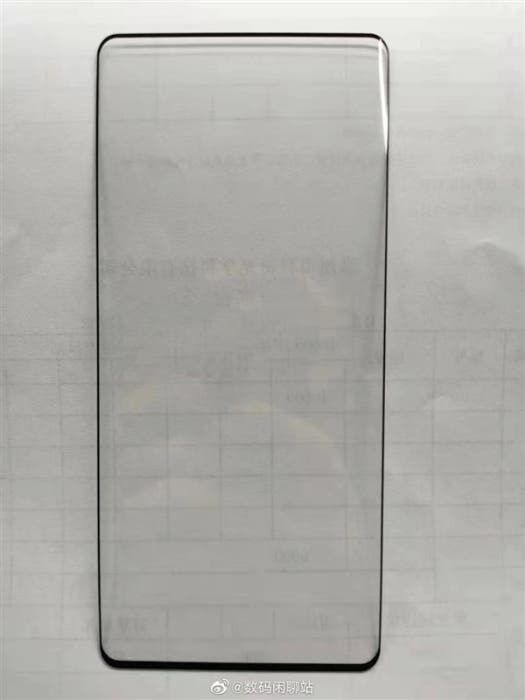 The tempered glass of the upcoming Xiaomi Mi Mix 4 has been leaked