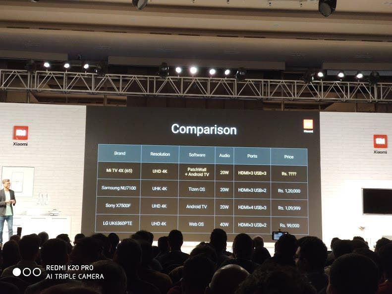 Xiaomi's new 4K Mi TV 4X line-up is priced pretty aggressively in India