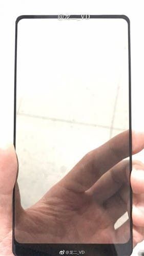 Mi Mix 2 front panel leaks, along with new info