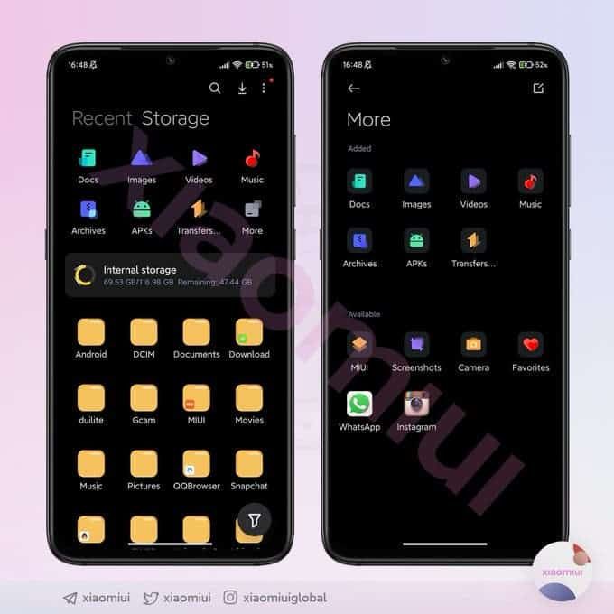 First look at the design of the upcoming Xiaomi MIUI 13