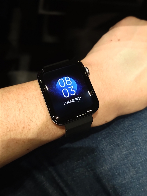 Xiaomi Watch surfaces in live image ahead of launch