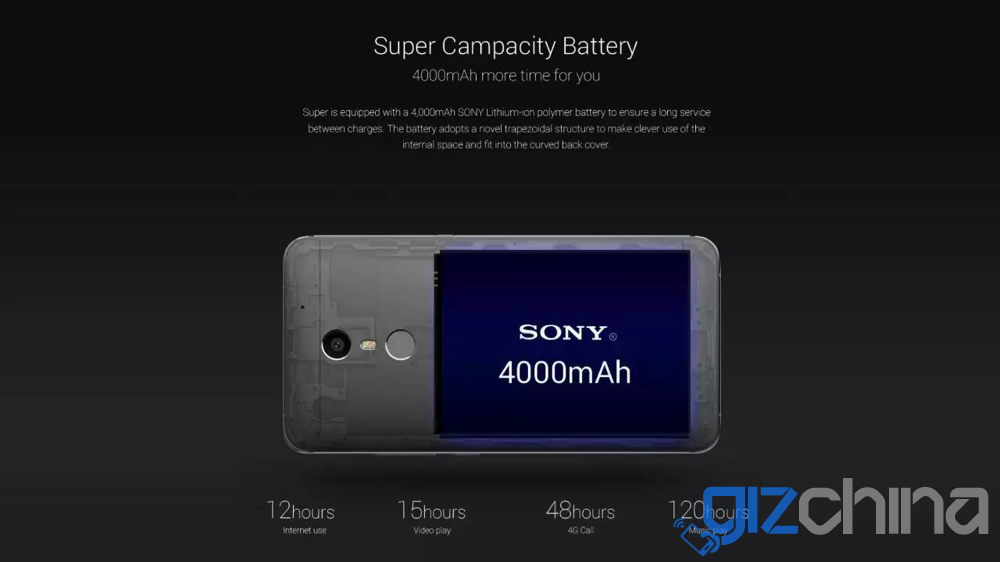 Here are the UMi Super final specs, not a Snapdragon in sight