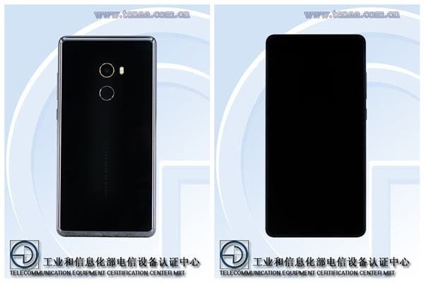 Xiaomi Mi Mix 2 ceramic special edition gets TENAA nodding