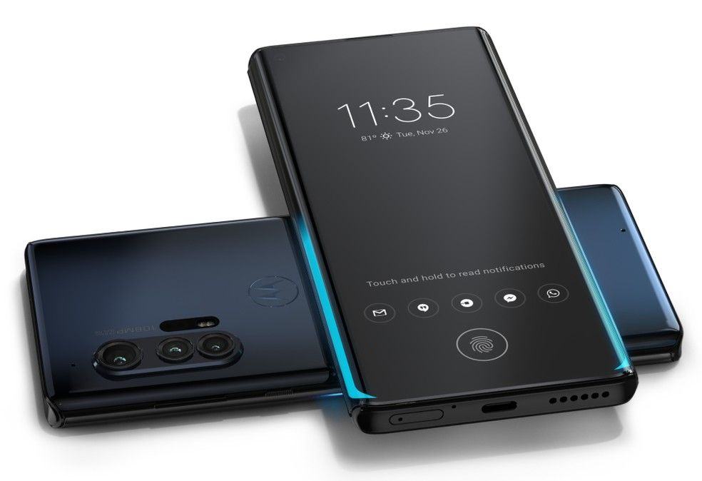 Motorola Edge+ goes official with Snapdragon 865 and "Endless Edge" display