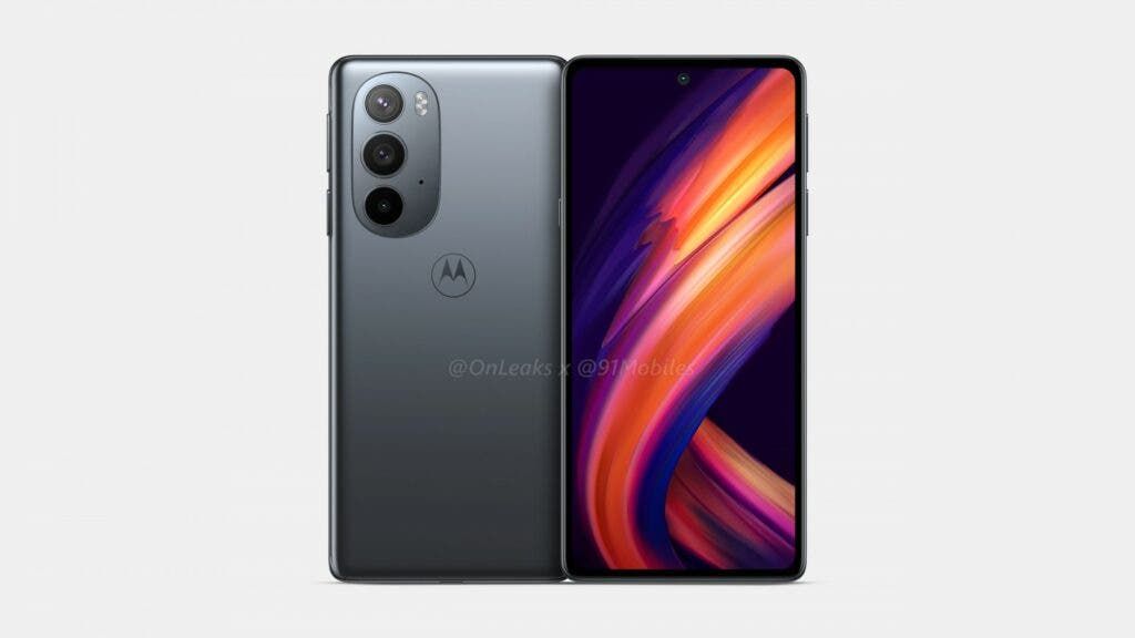 Lenovo's GM posts from a Motorola Edge X30 with Snapdragon 8 Gen 1