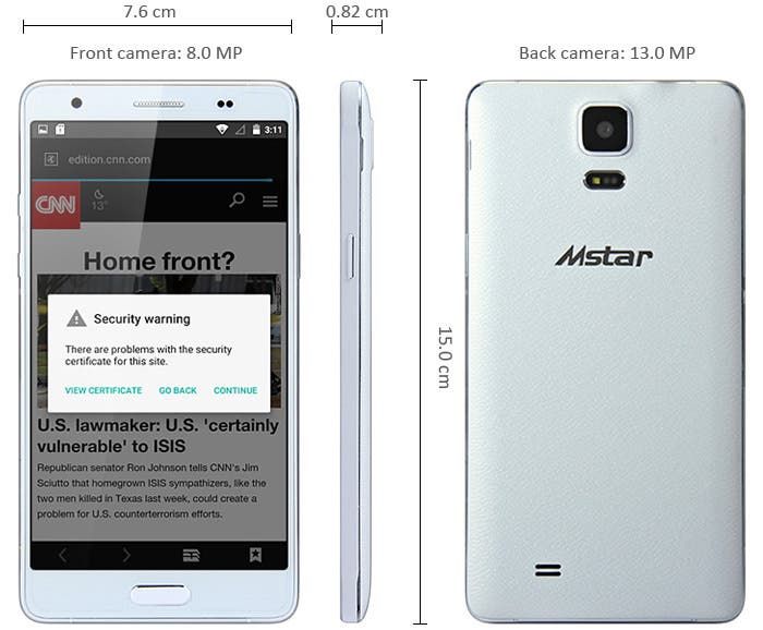 Mstar M1 Pro has an MT6752, 2GB RAM and 5.5" screen for $137