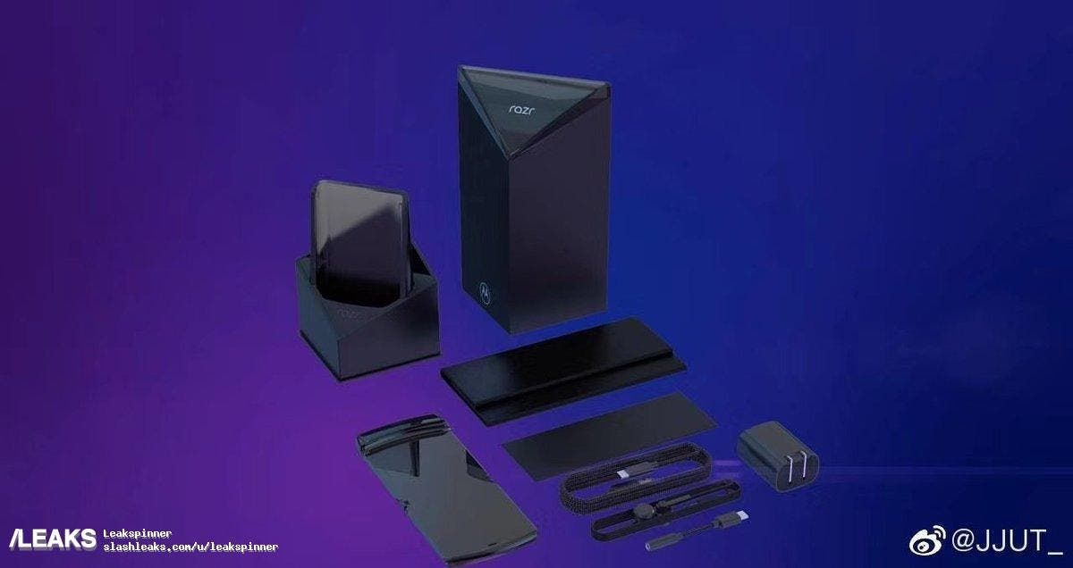 The foldable Motorola Razr (2019) has been leaked in new press images