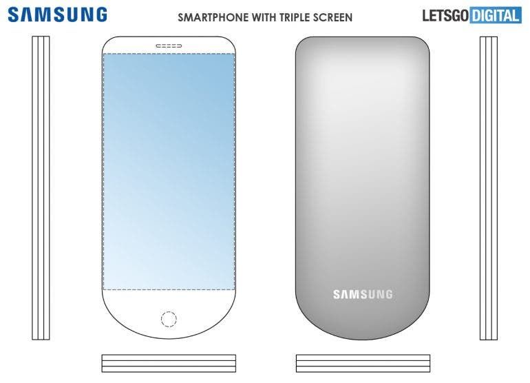 Samsung could launch a smartphone with up to three screens