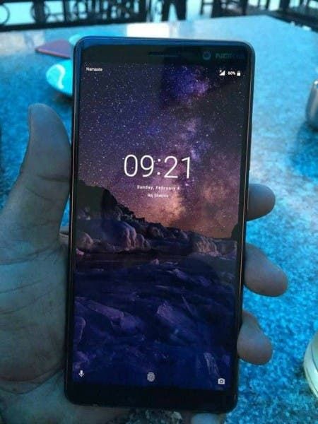 After HD renders, live image of Nokia 7 Plus leaks