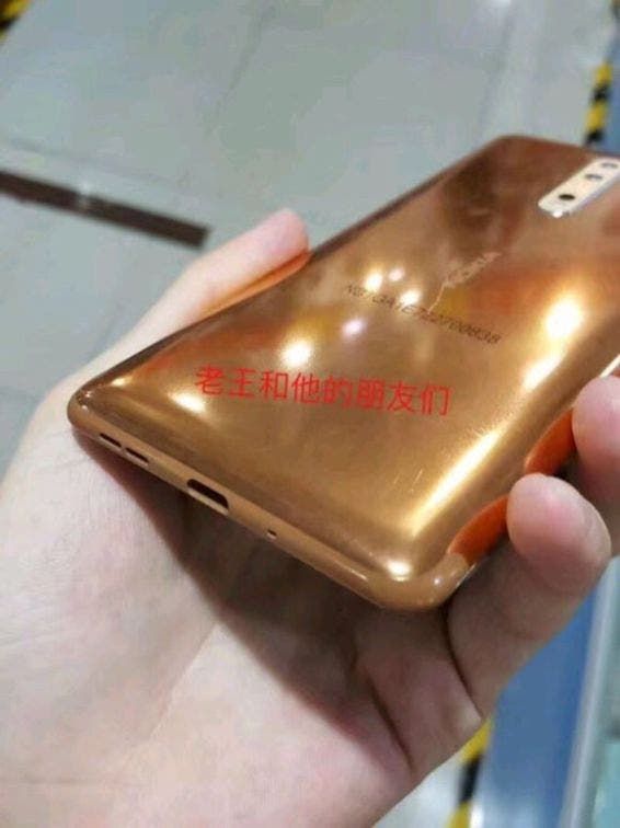 Nokia 8 real images leak, reveal its gold color