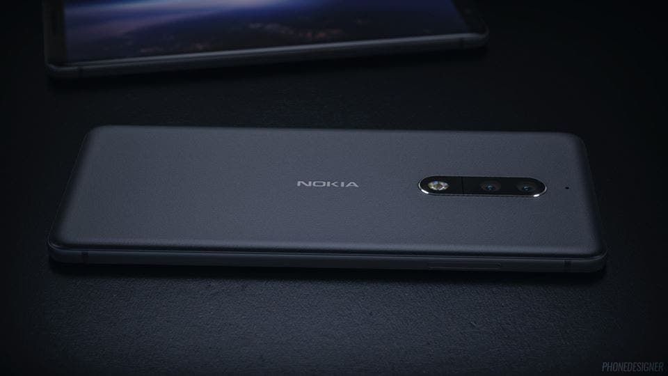 Nokia 9 concept appears with bezel-less design and dual camera setup