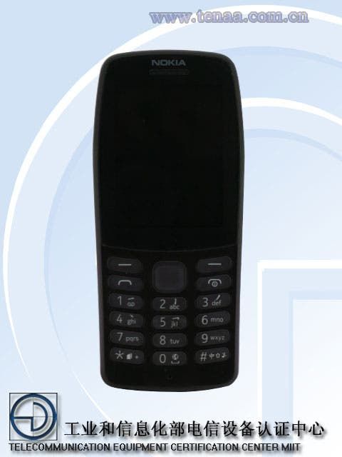 Nokia TA-1139 feature phone certified in China