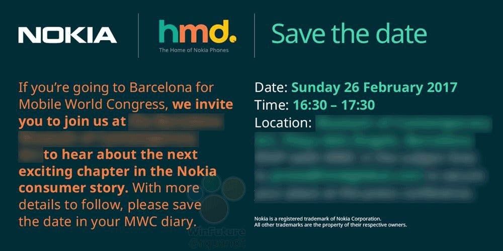 Nokia to unveil its next smartphone on February 26, according to invite