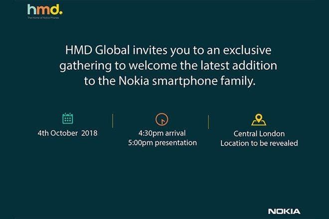 HMD Global schedules launch event for October 4th, sends out media invite