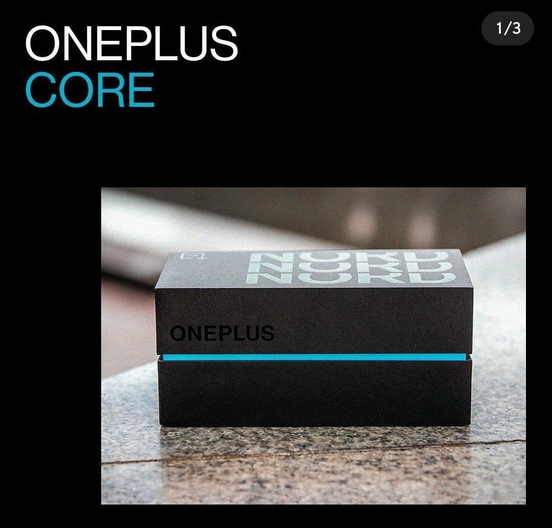 The design of the OnePlus Nord retail box has been revealed