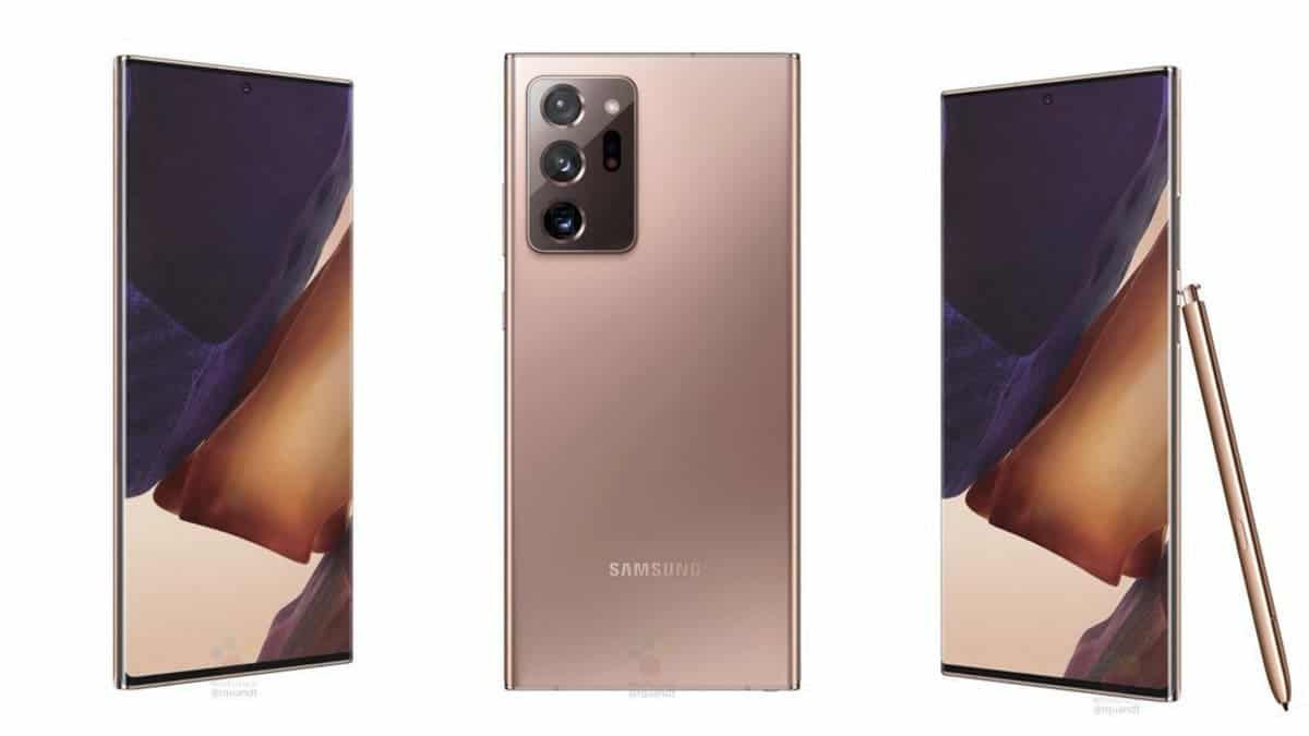 Samsung Galaxy Note 20 official wallpapers are available for download